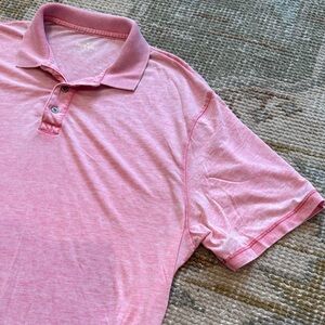 True Grit Men's Light Pink Polo Shirt